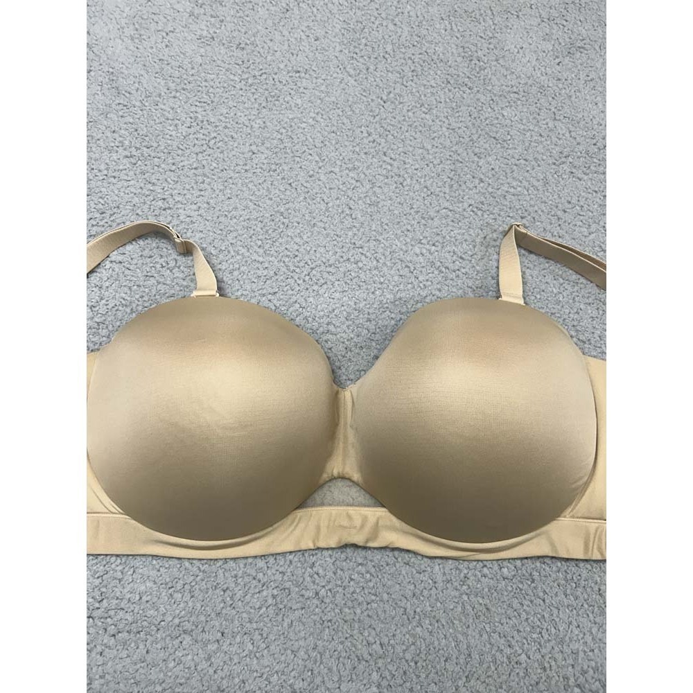 Cacique Bra 44G T-Shirt Bra Comfort Bliss Strapless  Lane Bryant